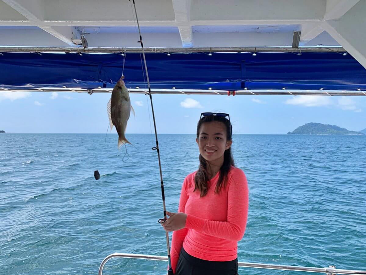 HalfDay Kota Kinabalu Fishing Tour with Snorkeling & StandUp Paddle Boarding